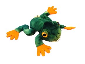 Plush frog 15 cm - plush toys