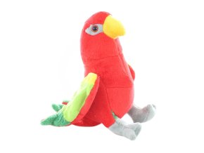 Plush parrot lori 18 cm - plush toys