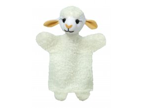 Plyšová ovečka maňásek 26cm - plyšové hračky