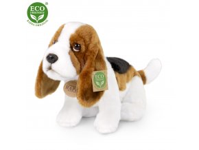 Plush Basset Hound 32 cm - plush toys