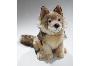 Plush coyote 25 cm - plush toys