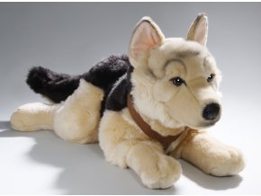 Plush German Shepherd 65 cm - plush toys