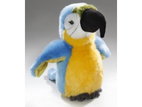 Plyšový papoušek 22 cm - plyšové hračky