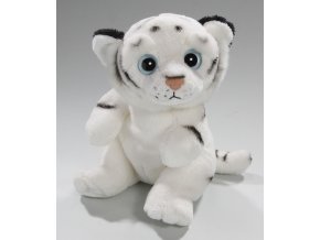 Plush tiger white 15 cm - plush toys