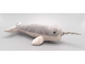 Plyšová velryba narval 37 cm - plyšové hračky