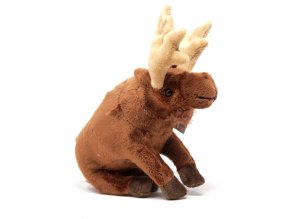 Plush moose 19cm - plush toys