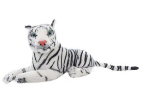 Plush tiger white 25 cm - plush toys
