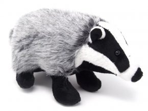 Plush badger 22cm - plush toys