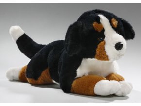 Plush Bernese Mountain Dog lying 32cm - plush toys