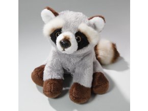 Plush raccoon 13 cm - plush toys