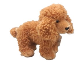 Plush poodle 26 cm - plush toys