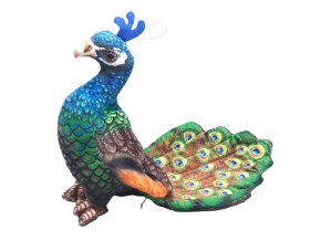 Plyšový páv 28 cm - plyšové hračky