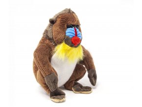 Plush mandrill monkey 17 cm - plush toys