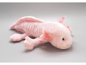 Plyšový axolotl mexický - vodní dráček 28 cm