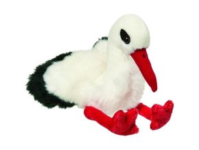 Plush stork 30 cm - plush toys