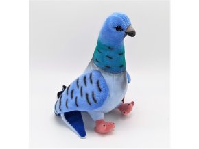 Plyšový holub 22 cm - plyšové hračky