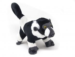Plush ring-tailed lemur 21 cm - plush toys