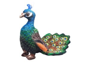 Plyšový páv 35 cm - plyšové hračky