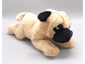 Plyšový mops 22 cm - plyšové hračky