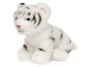 Plush tiger white 26 cm - plush toys