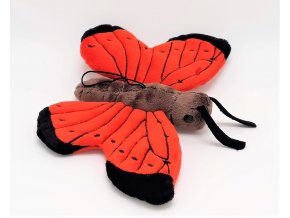 Plyšový motýl 21 cm - plyšové hračky