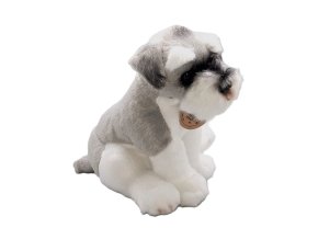 Plush Schnauzer dog 20 cm - plush toys