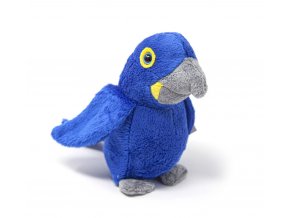 Plush Hyacinth Parrot 18 cm - plush toys