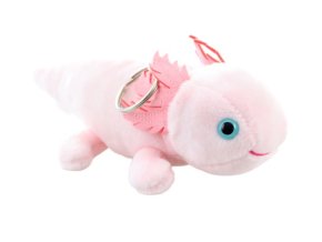 Plyšový axolotl klíčenka 15 cm - plyšové hračky