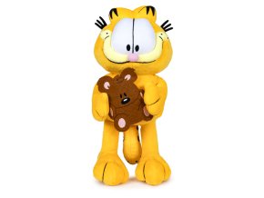 Plyšový Garfield s medvídkem 30 cm - plyšové hračky