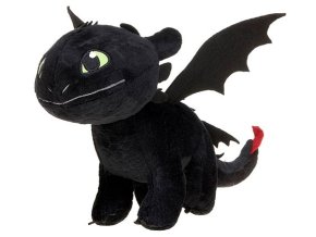 Plyšový drak Bezzubka velký 80 cm - plyšové hračky