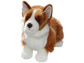 Plush corgi dog 35 cm - plush toys
