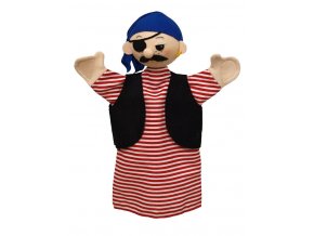 Pirate puppet 26cm - puppets
