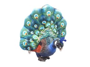 Plyšový páv 27 cm - plyšové hračky