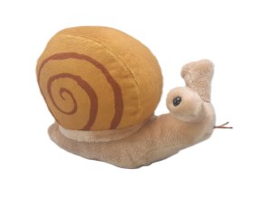 Plush snail 18 cm - plush toys