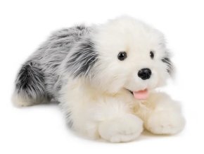 Plush bobtail dog 53 cm - plush toys
