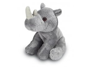 Plush rhinoceros 14 cm - plush toys