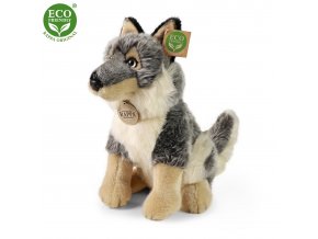 Plush wolf 28 cm - plush toys