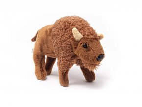Plush bison 20 cm - plush toys