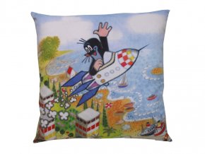 Mole pillow 30x30cm, rocket