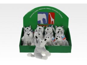 Plush husky 14 cm - plush toys