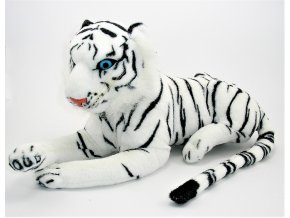 Plyšový tygr bílý 45cm - plyšové hračky