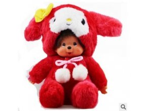 Plush Monchicago red 20 cm - plush toys