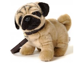 Plush pug 25 cm - plush toys