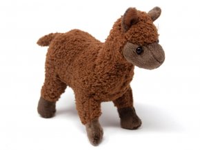 Plush llama brown 23 cm - plush toys