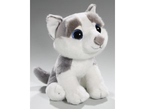 Plyšový pes husky 20 cm - plyšové hračky