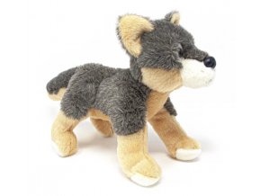 Plush wolf 21 cm - plush toys