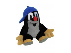 Plush Mole 30cm, with blue cap - plush toys
