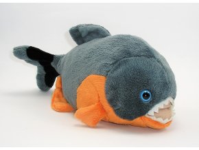 Plyšová ryba piraňa 30 cm - plyšové hračky