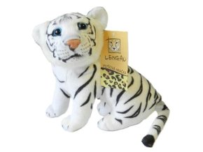 Plush tiger white 20 cm - plush toys