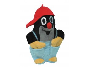 Plush Mole 25cm, in panties with a red cap - plush toys